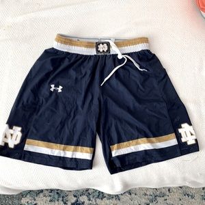 Notre Dame shorts small +2” (15)